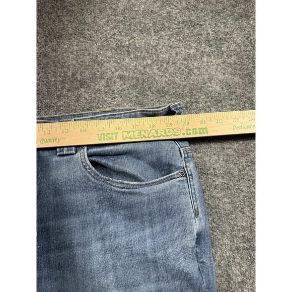 Duluth Trading Co Ballroom Double Flex Jeans Mens 38x30 Blue Stretch Casual Work - Picture 11 of 15